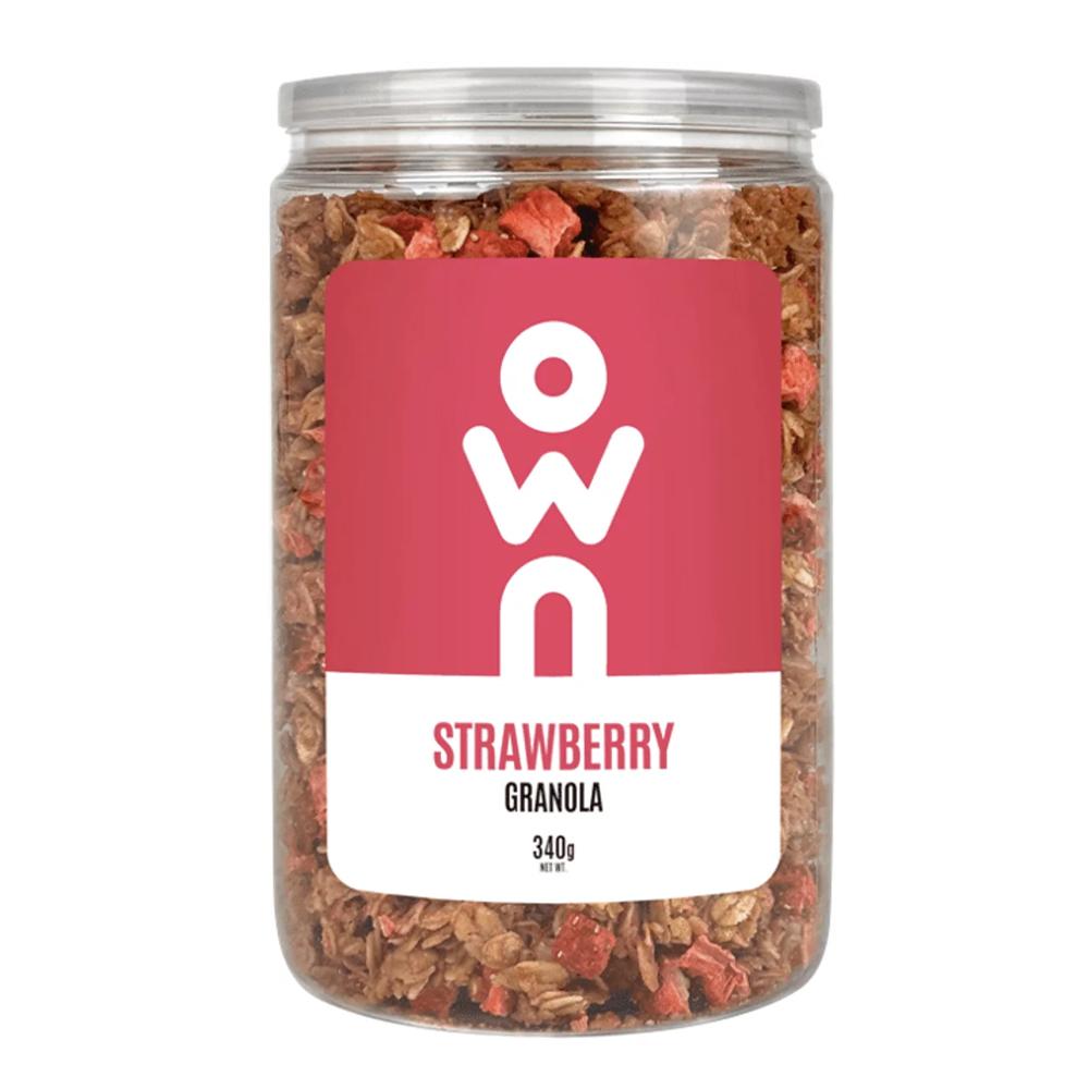 OWN Snacks - Granola - Strawberry - 340 Grams