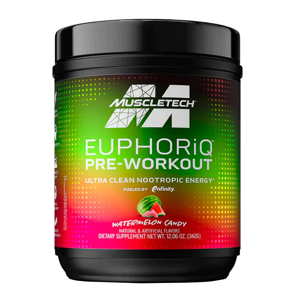 MuscleTech - EuphoriQ Pre-Workout - Watermelon Candy - 20 Servings