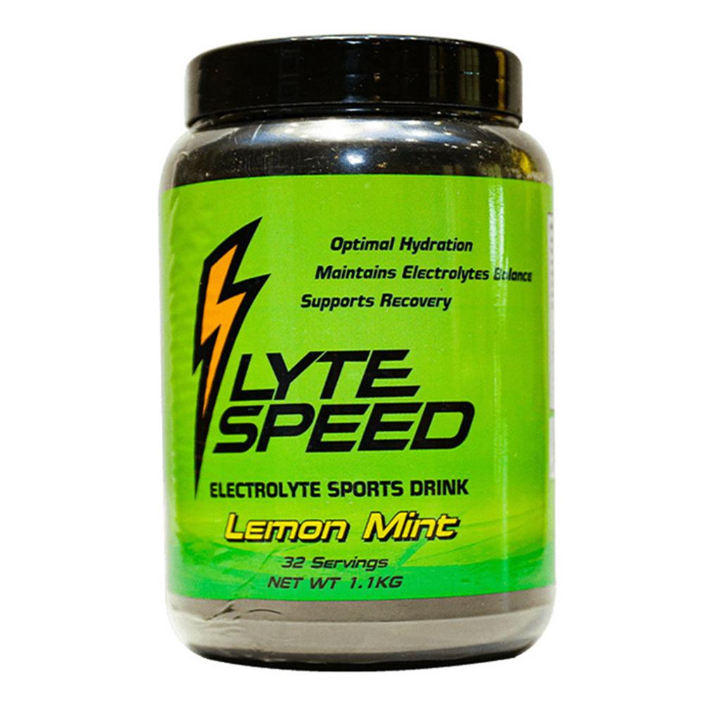 LyteSpeed - Electrolyte Sports Drink - Lemon Mint - 32 Serving