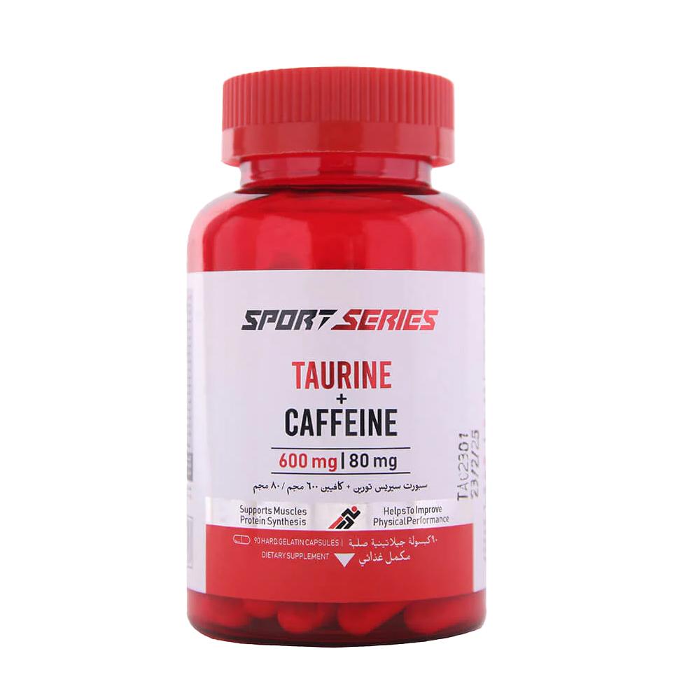 Sport Series - Taurine+Caffeine 600mg/80mg - Not flavored - 90 Capsules