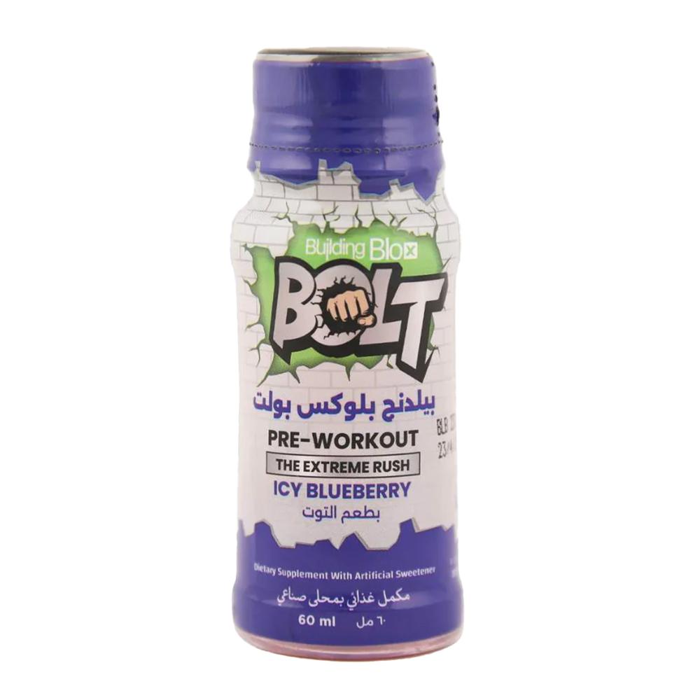 Building BLOX - BOLT Pre-workout - Blueberry - 60 ML