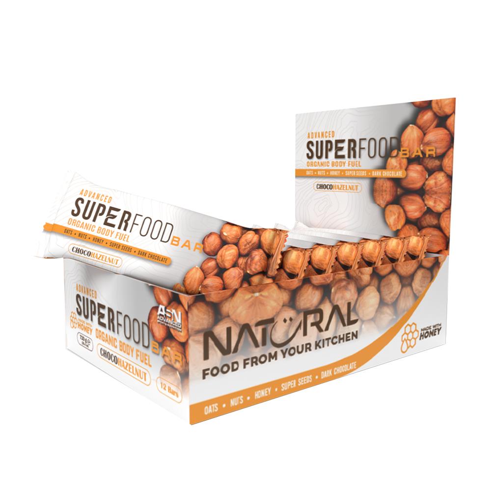 ASN - Advanced Super Food Bar - Choco Hazelnut - Box of 12