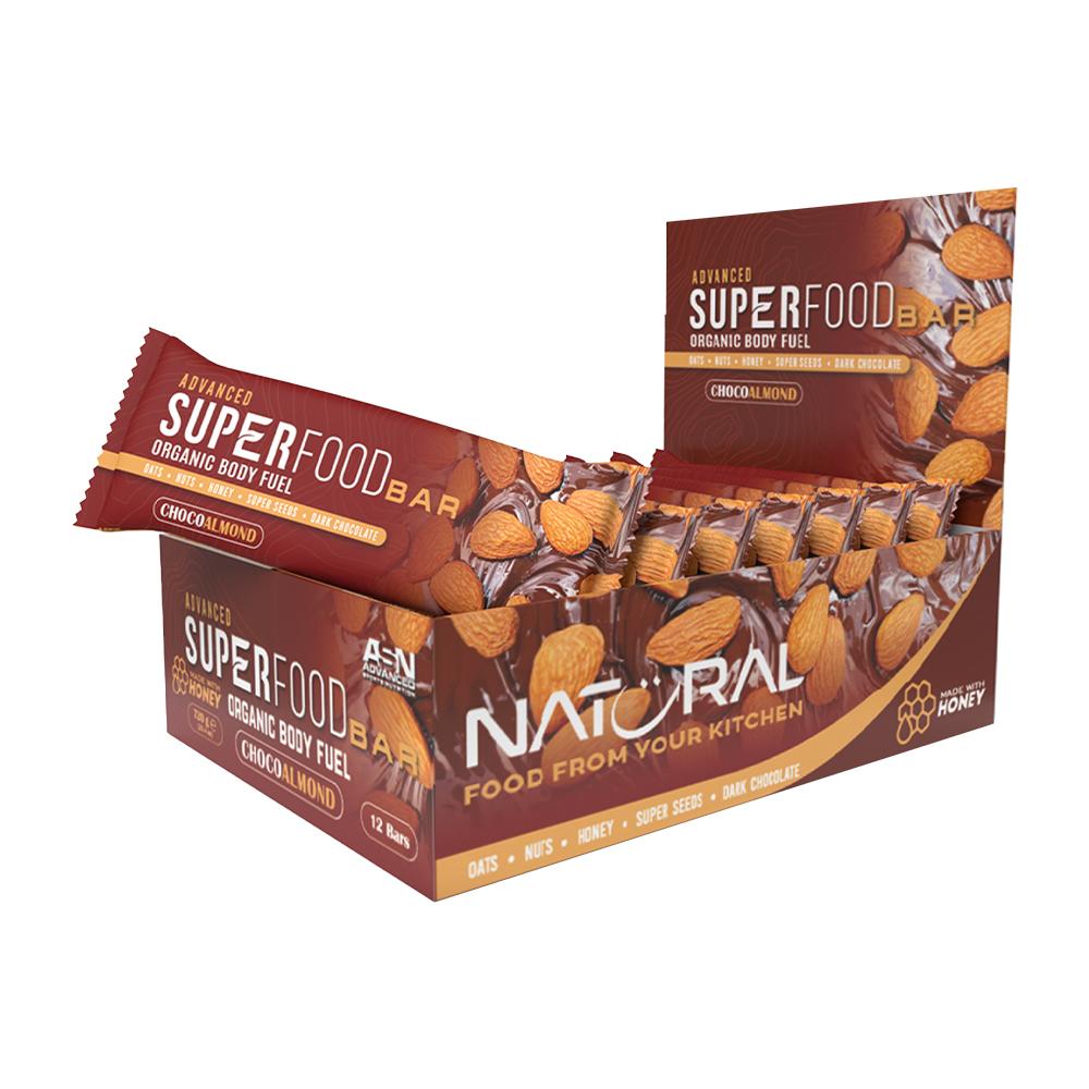 ASN - Advanced Super Food Bar - Choco Almond - Box of 12