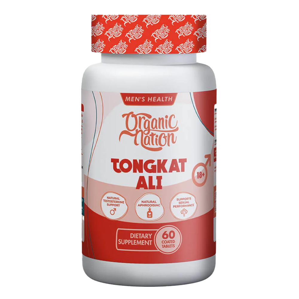 Organic Nation - Tongkat Ali - not flavored - 60 Tablets