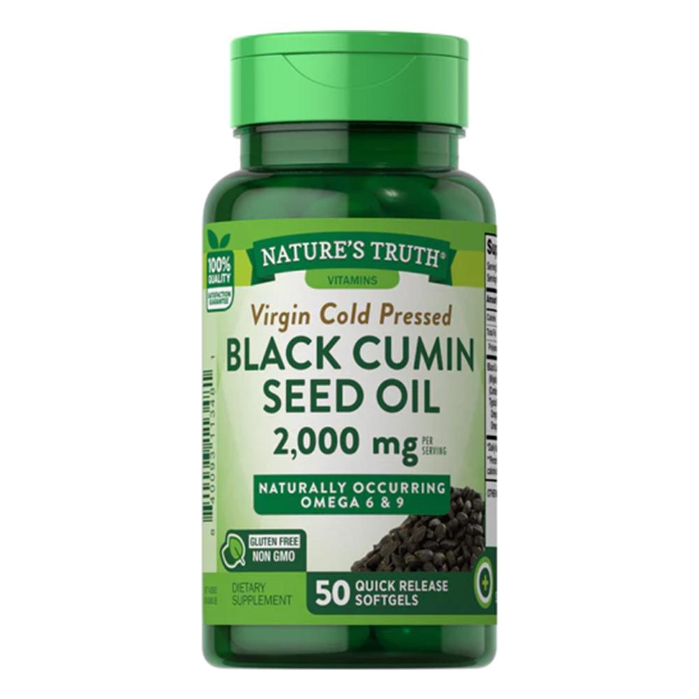 Natures Truth - Black Cumin Seed Oil 2000 Mg - Not Flavored - 50 Softgels