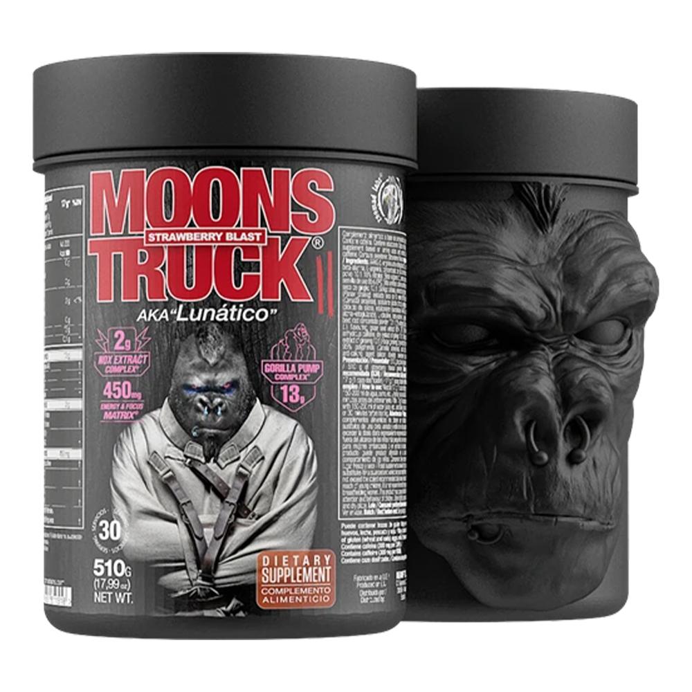 Zoomad Labs - Moonstruck II Zero - Pre-Workout with Caffeine - Strawberry Blast - 30 servings