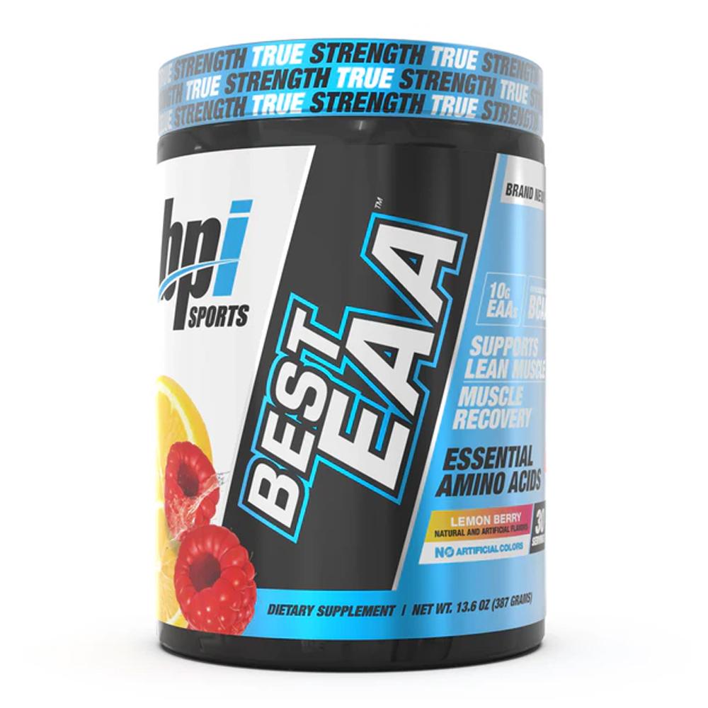 BPI Sports - Best EAA -  Essential Amino Acids - Lemon Berry - 30 Servings