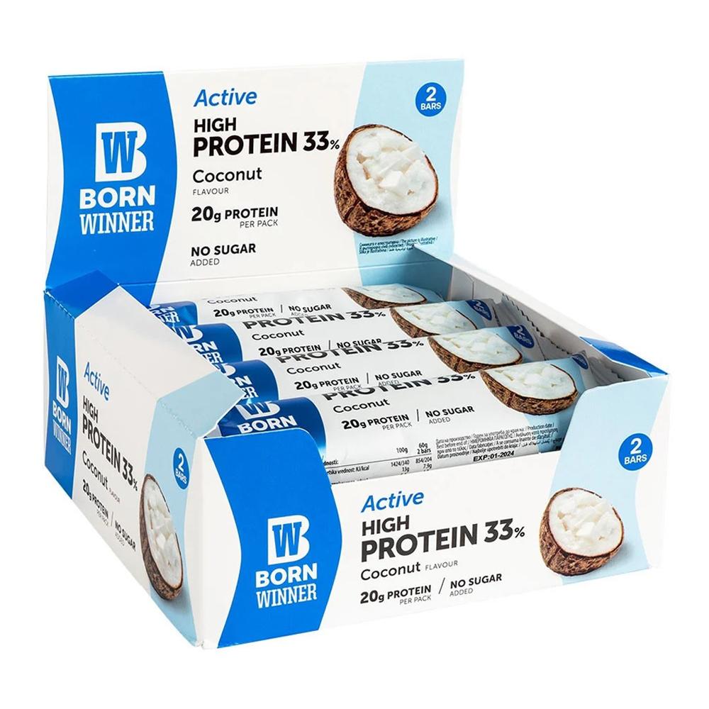 Born Winner - Active Protein Bar - Box of 12