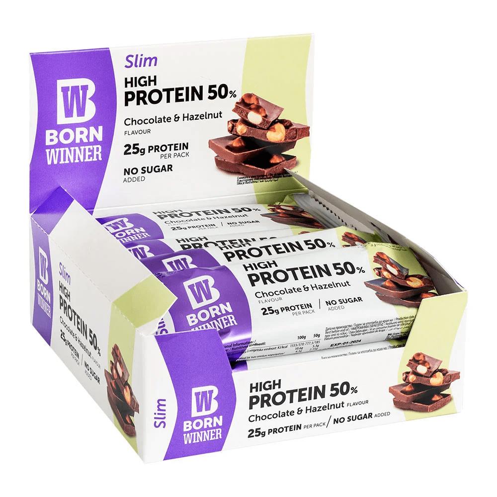 Born Winner - Slim Protein Bar - Box of 12