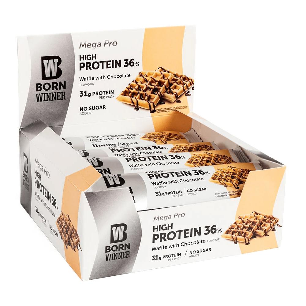 Born Winner - Mega Pro Protein Bar - Box of 12