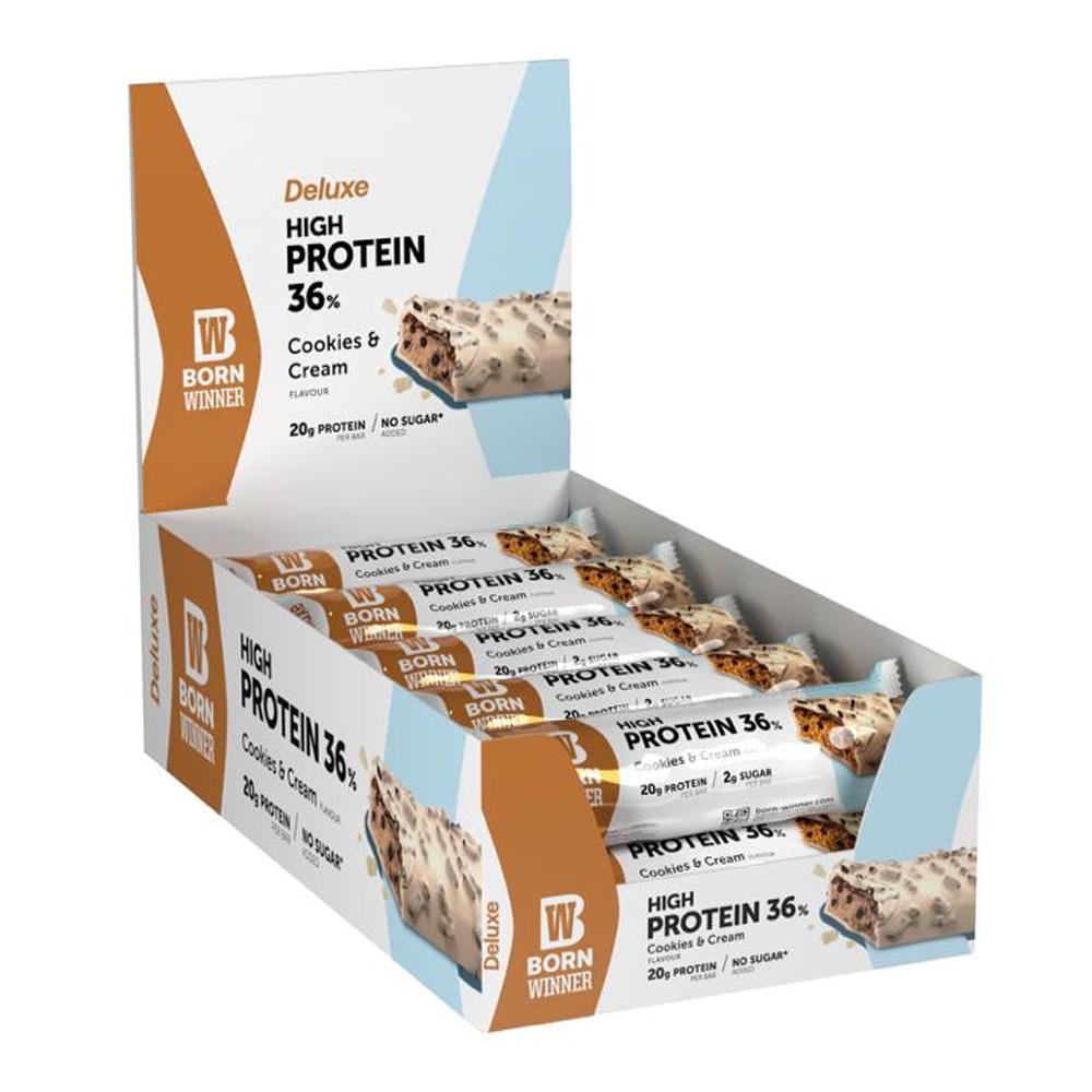 Born Winner - Delux Protein Bar - Box of 15