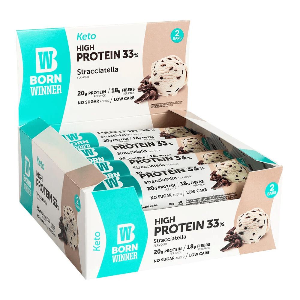 Born Winner - Keto Protein Bar - Box of 12