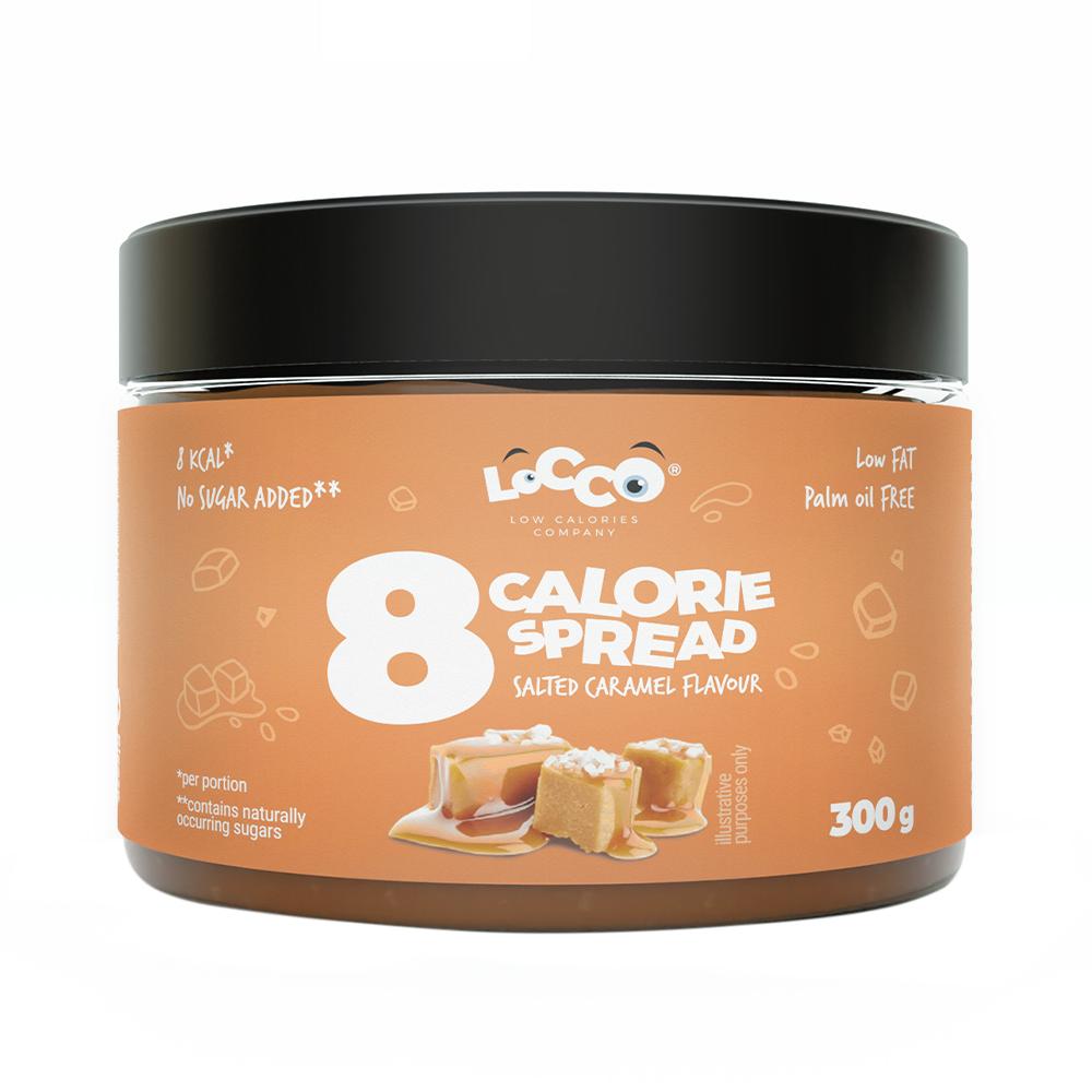 Locco - 8 Calorie Spread - Salted Caramel - 300 Grams