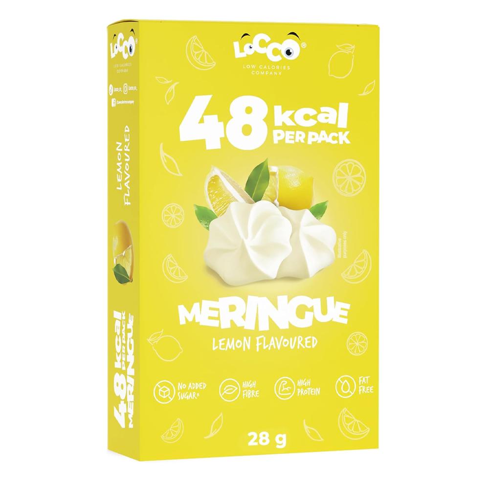 Locco - Low Calorie Meringues - Lemon - 28 Grams