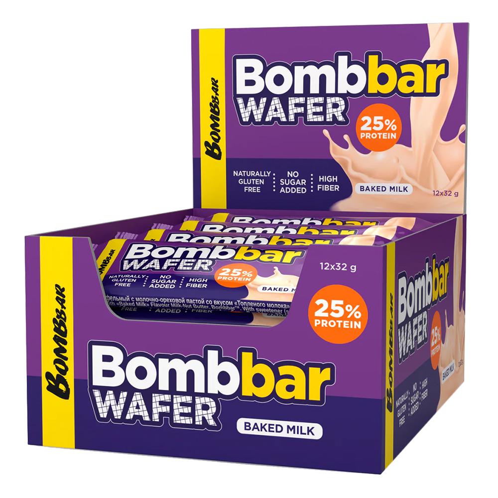 BombBar - Protein Wafer Bar - Box of 12