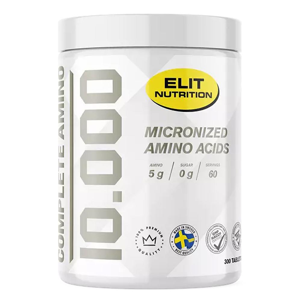 ELIT Nutrition - Complete Amino 10000 - Not Flavored - 300 Tablets