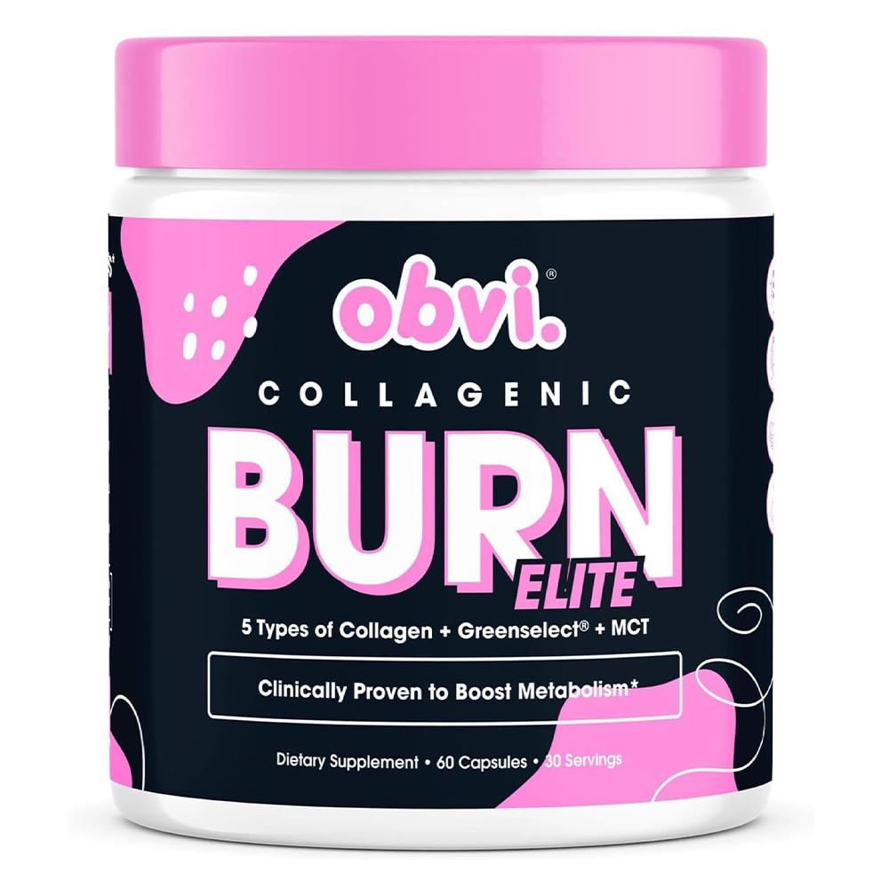 Obvi - Collagenic Burn Elite  - Unflavored - 60 Capsules