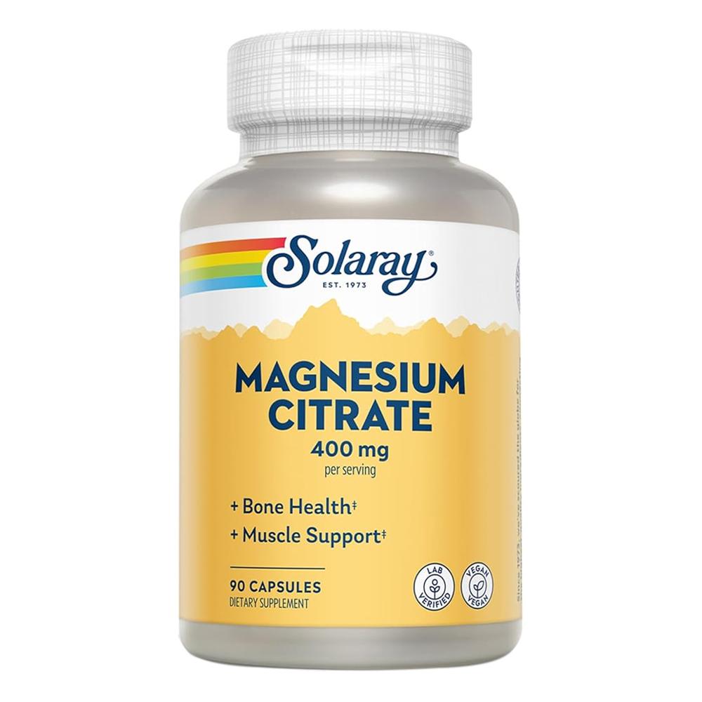 Solaray - Magnesium Citrate 400mg