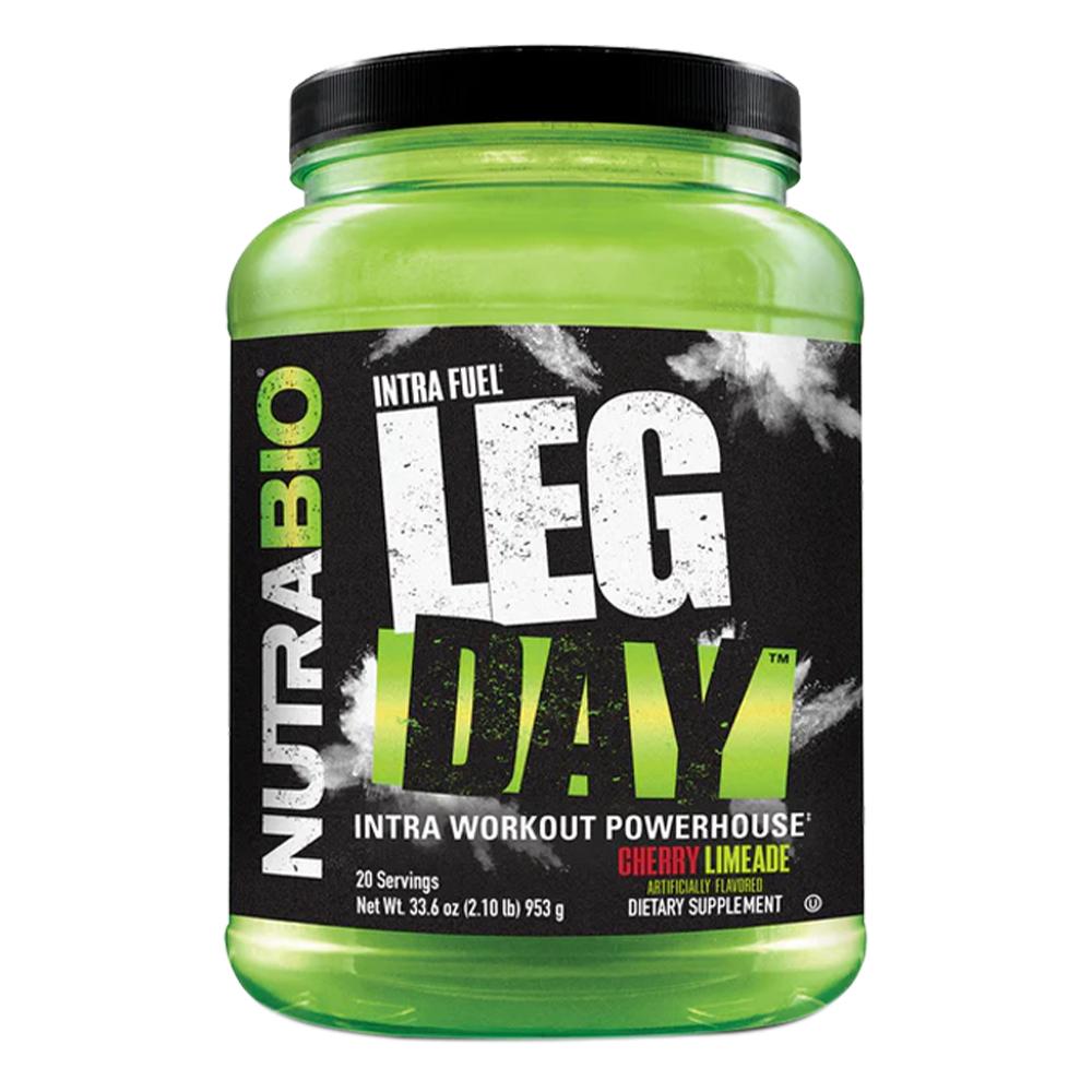 NutraBio - Leg Day Intra-Workout - Cherry Limeade - 20 Servings