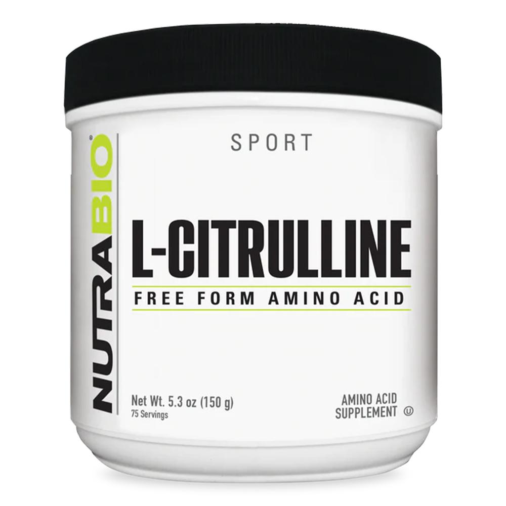 NutraBio - Citrulline Powder - Not Flavored - 150 Grams