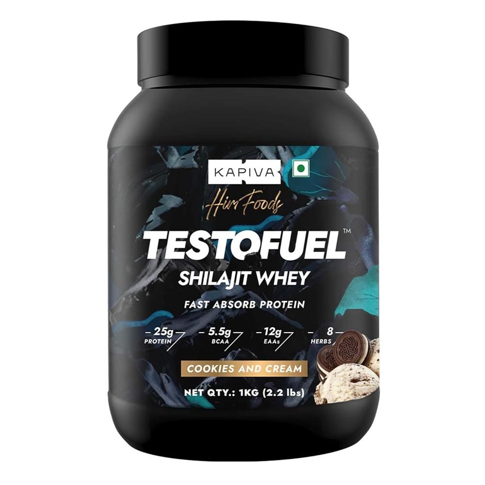 Kapiva - Testofuel Shilajit Whey Protein