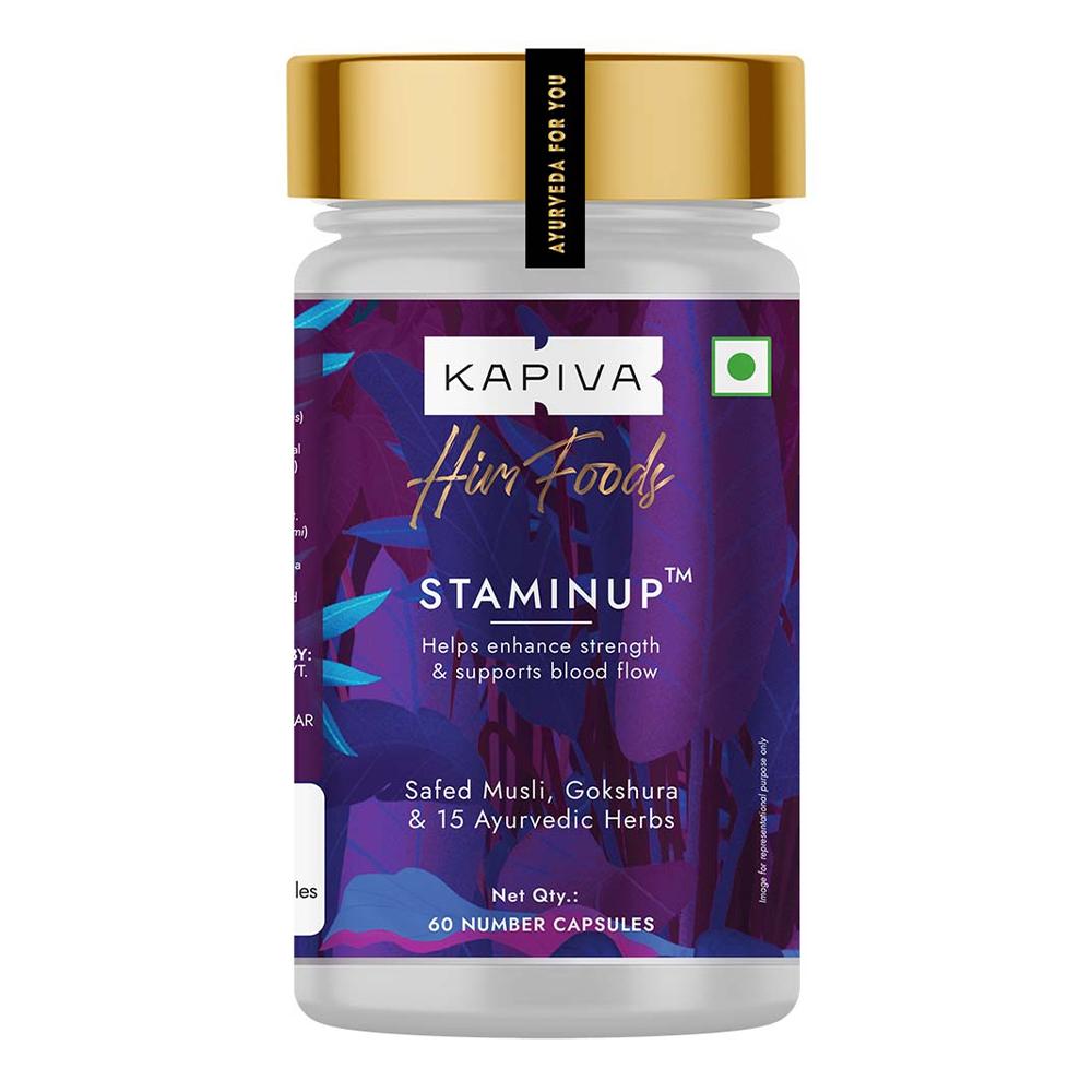 Kapiva - Himfoods Staminup Capsules - Not Flavored - 60 Capsules