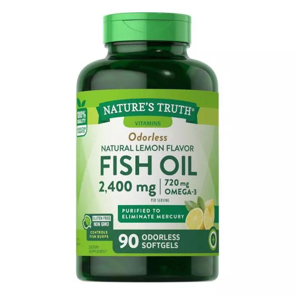 Natures Truth - Odorless Fish Oil 2400mg