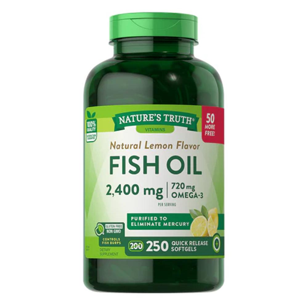 Natures Truth - Fish Oil 2400 mg