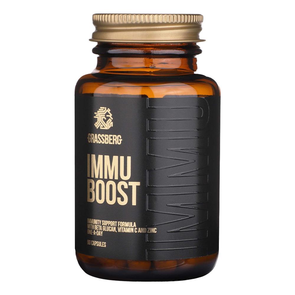 Grassberg - Immu Boost - Unflavored - 60 Capsules