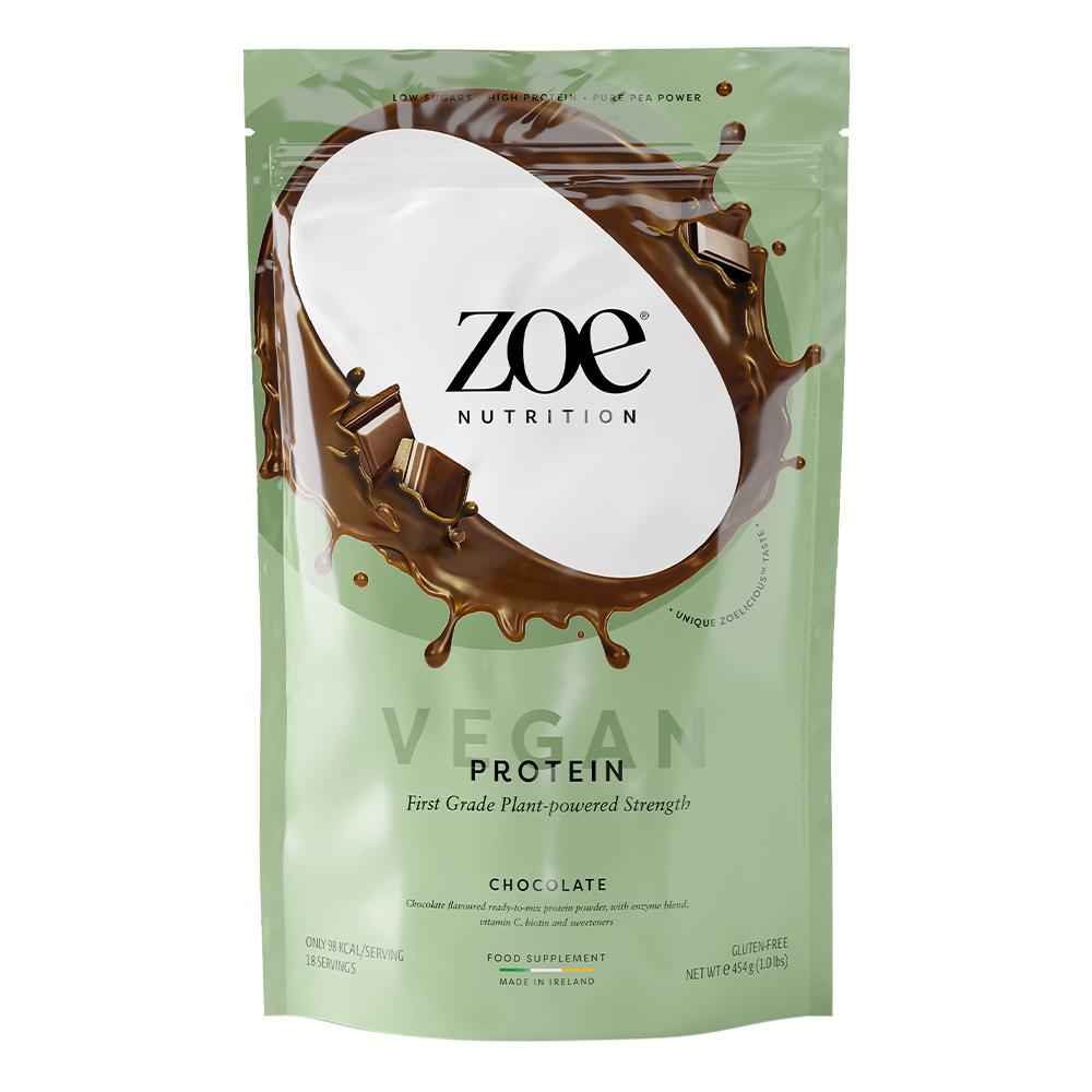 Zoe Nutrition - Vegan Protein - شوكولاتة - 18 حصة غذائية