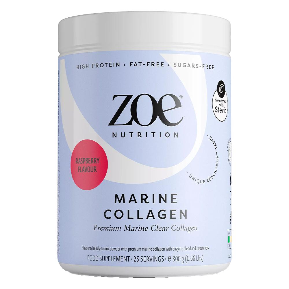 Zoe Nutrition - Marine Collagen - توت العُليق - 25 حصة غذائية