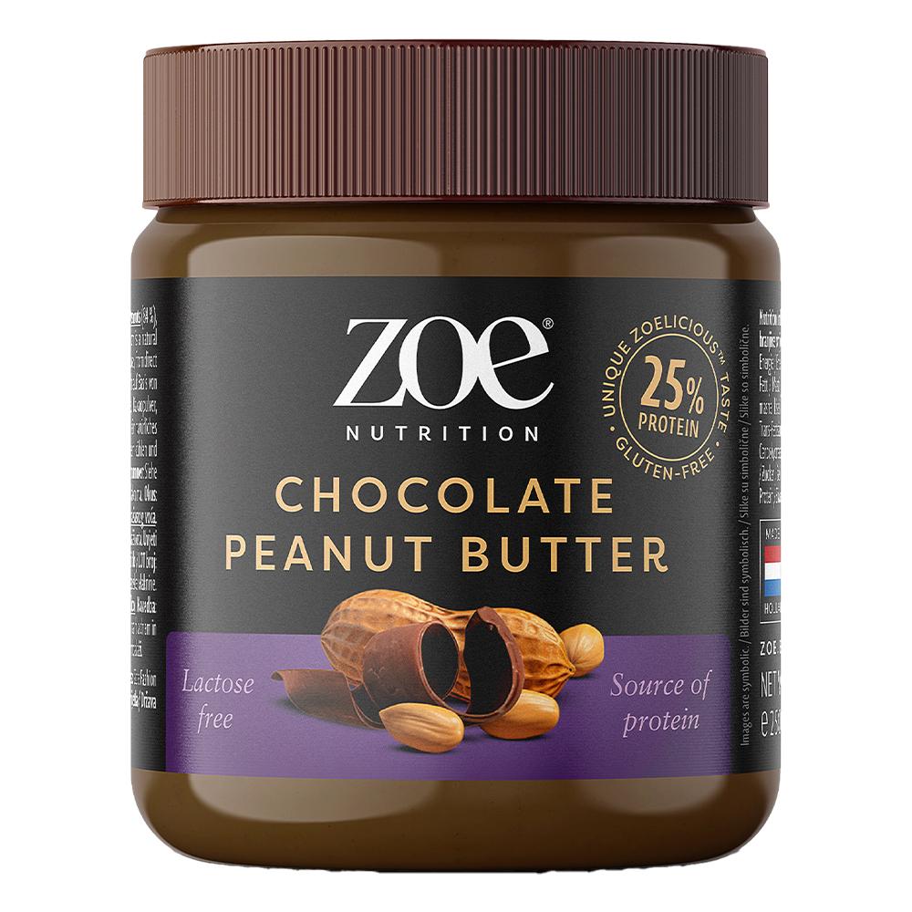 Zoe Nutrition - Chocolate Peanut Butter Spread - شوكولاتة - 250 غرام