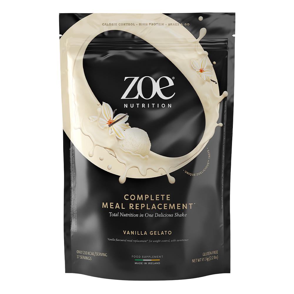 Zoe Nutrition - Complete Meal Replacement - جيلاتو الفانيلا - 1 كغ