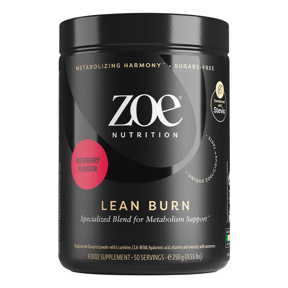 Zoe Nutrition - Lean Burn L-Carnitine for Metabolism Support - Raspberry - 50 Servings