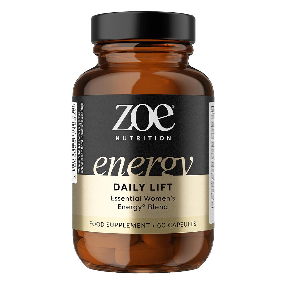 Zoe Nutrition - Energy Daily Lift - Essential Women Energy Blend - Unflavoured - 60 Capsules