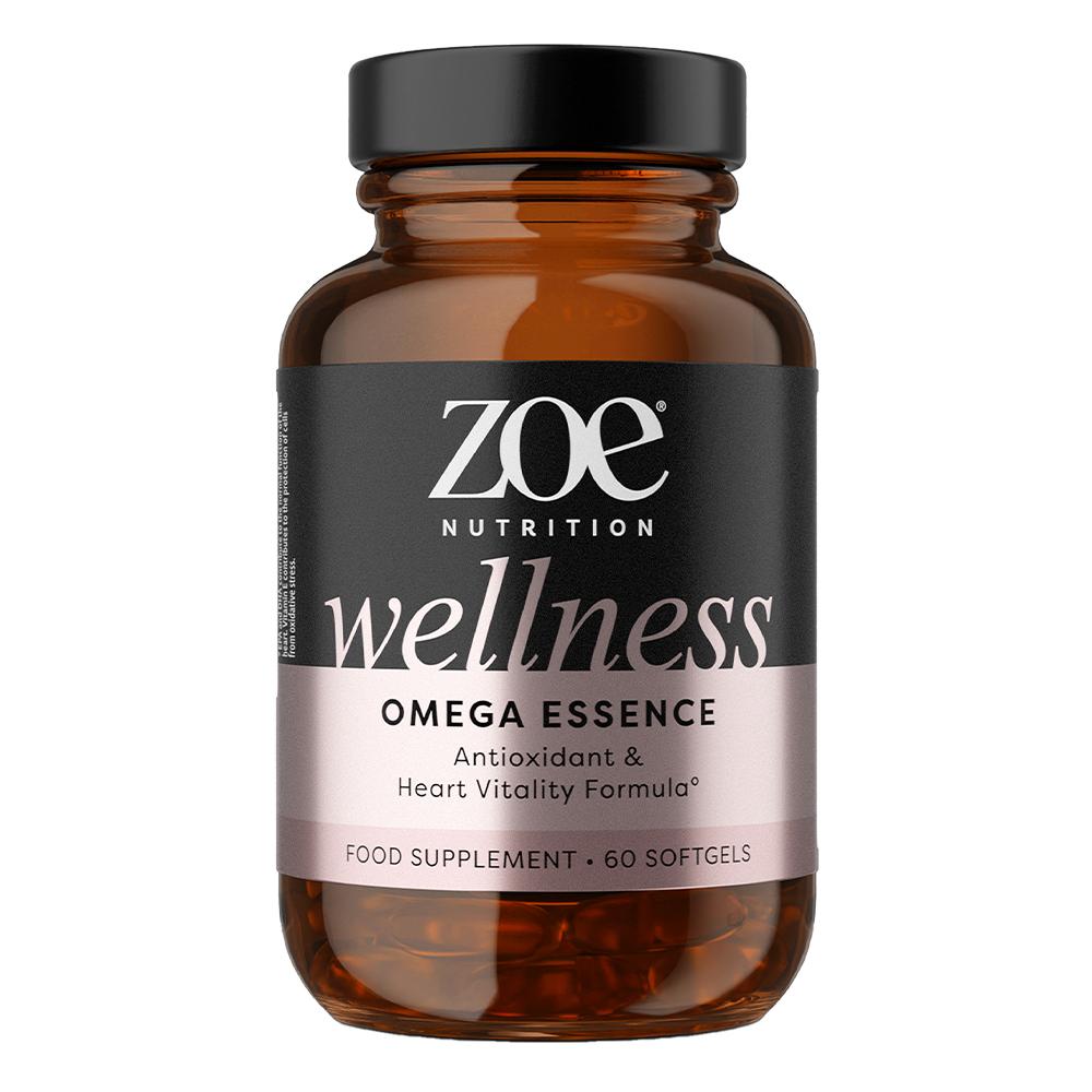 Zoe Nutrition - Wellness Omega Essence - من غير نكهة - 60 حبة سوفت جيل