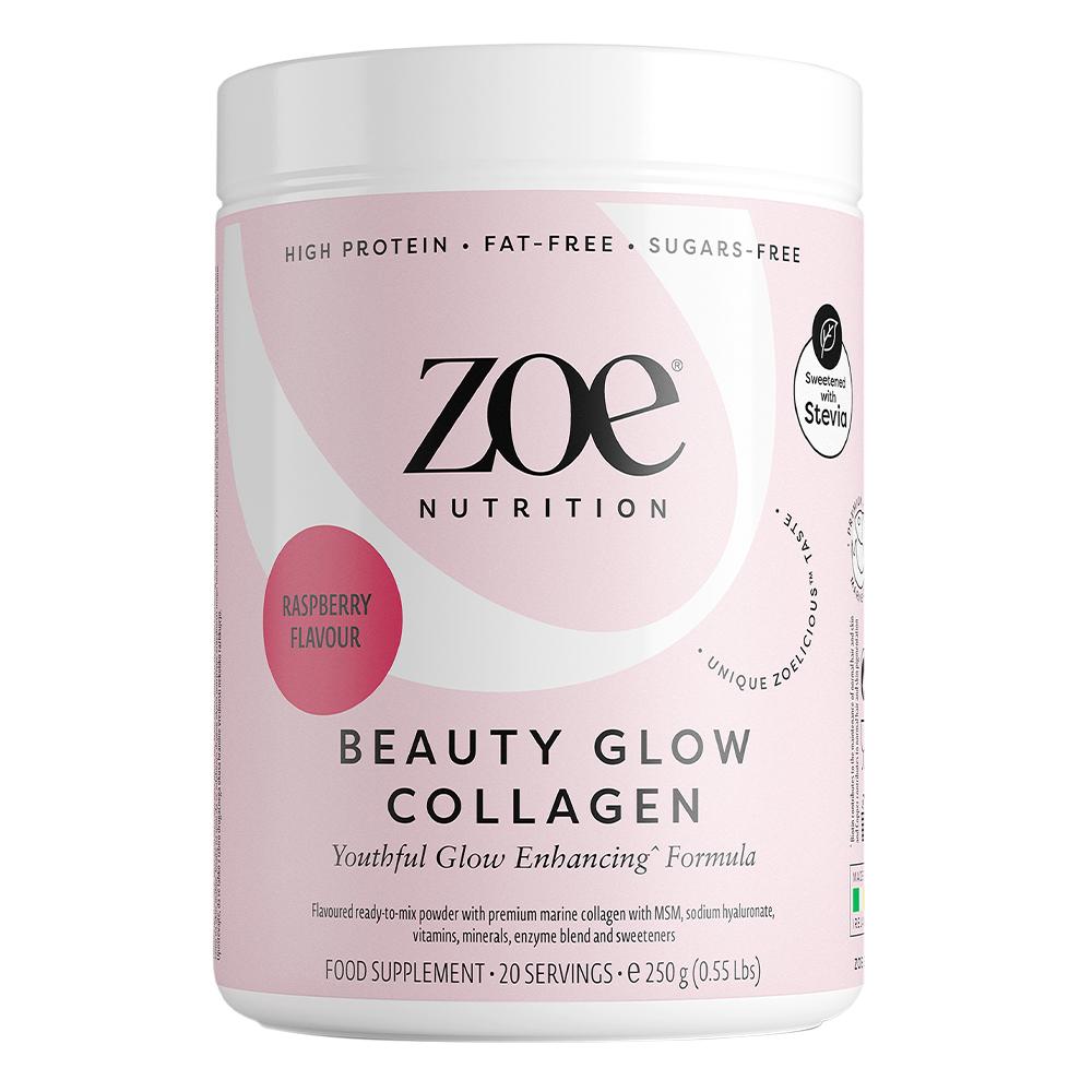 Zoe Nutrition - Beauty Glow Collagen - Raspberry - 20 Servings 