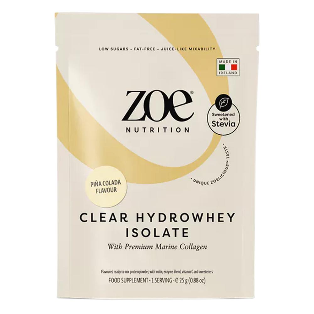 Zoe Nutrition - Clear Hydrowhey Isolate - Pina Colada - 1 Serving