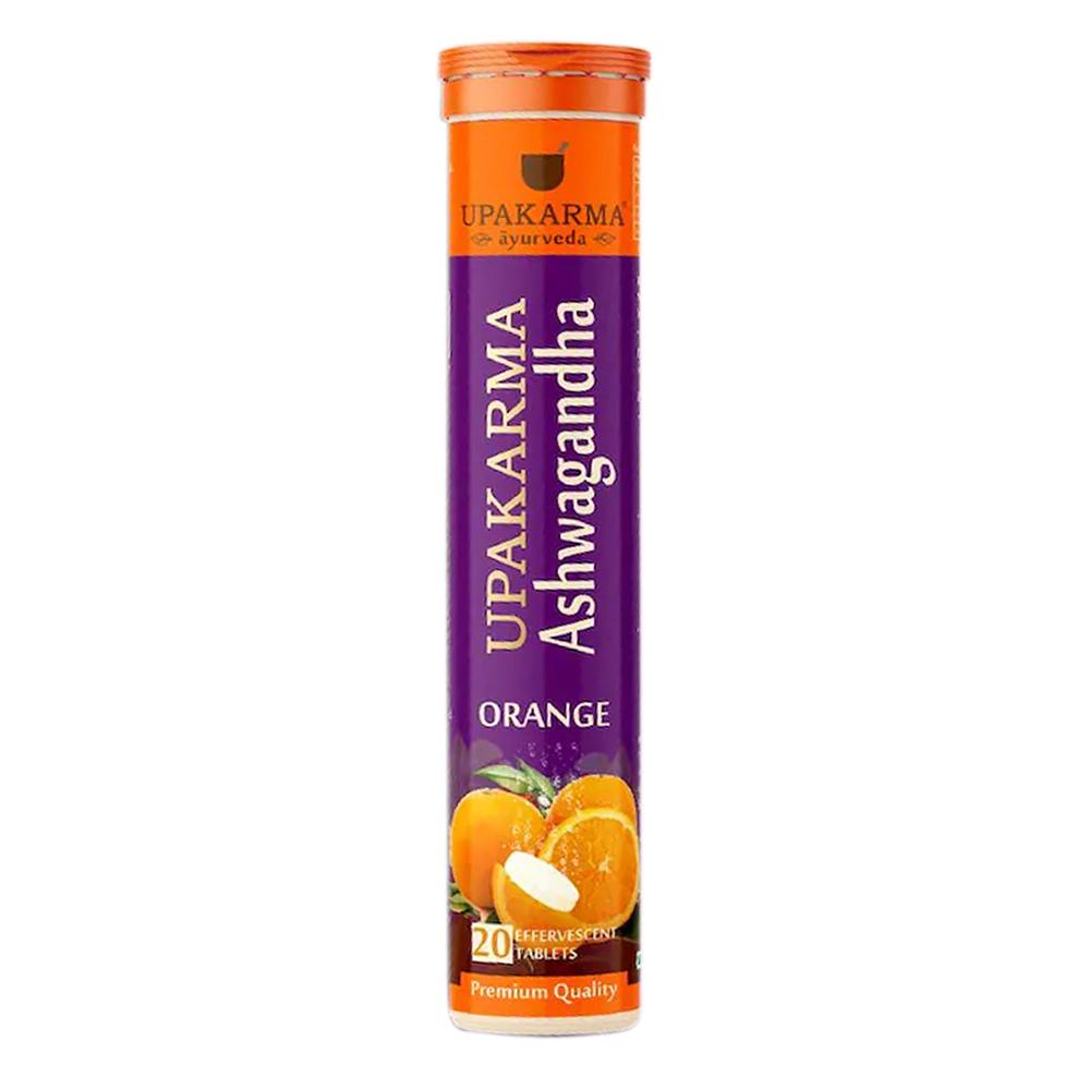 Upakarma - Ashwagandha - Orange - 20 Effervescent Tablets