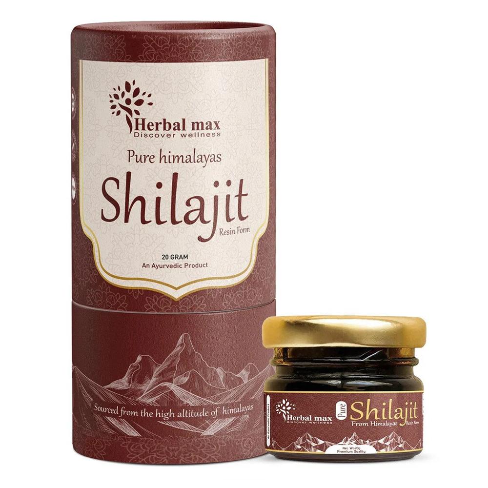 Herbal Max - Pure Himalayan Shilajit - Unflavored - 20 Grams