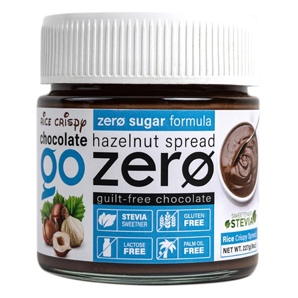 GoZero - Rice Crispy Chocolate Hazelnut Spread - 227 Grams