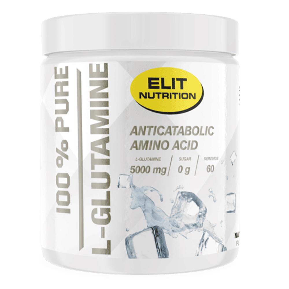 ELIT Nutrition - 100% Pure L-Glutamine - Natural - 300 Grams