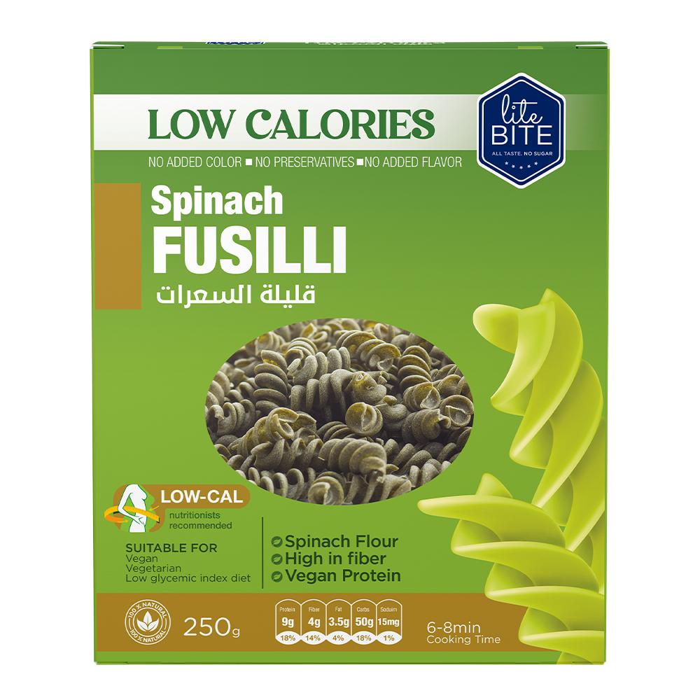 Lite Bite - Spinach Fusilli - - 250 g