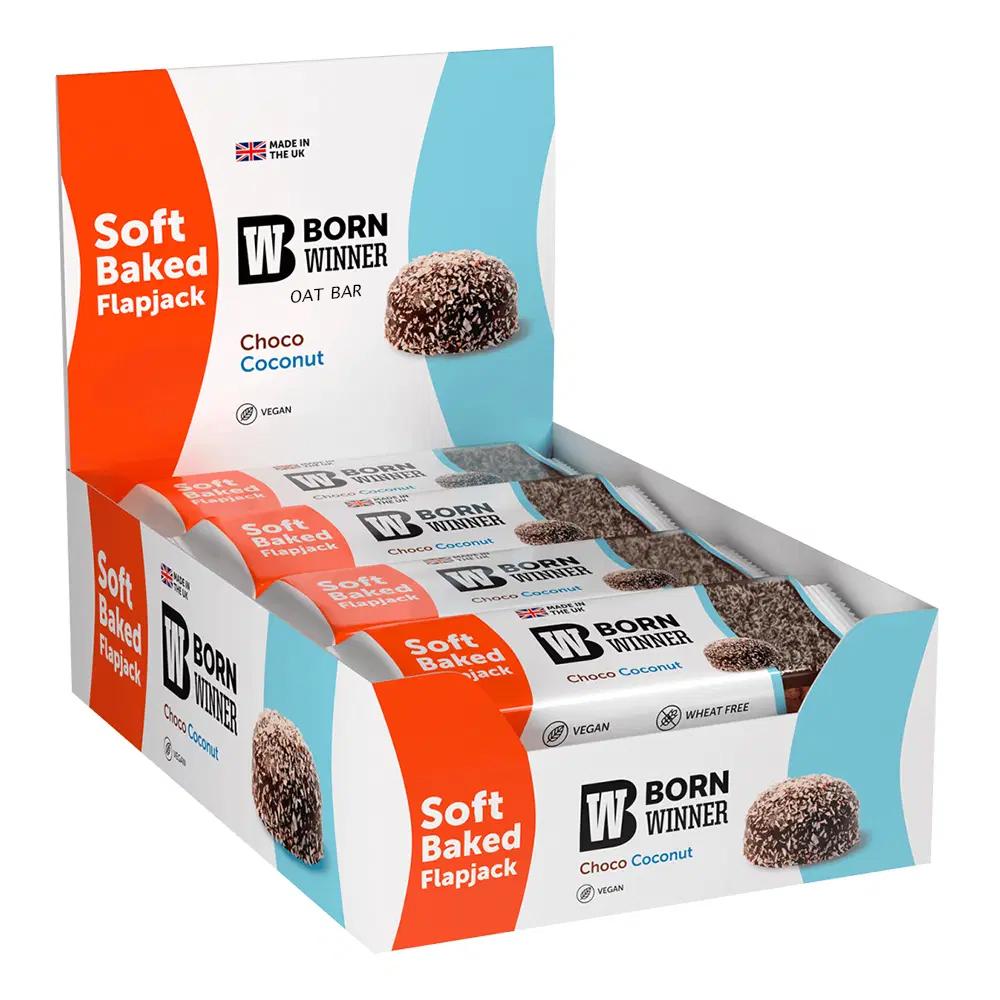 Born Winner - Flap Jack Oat Energy Bars - Box of 12