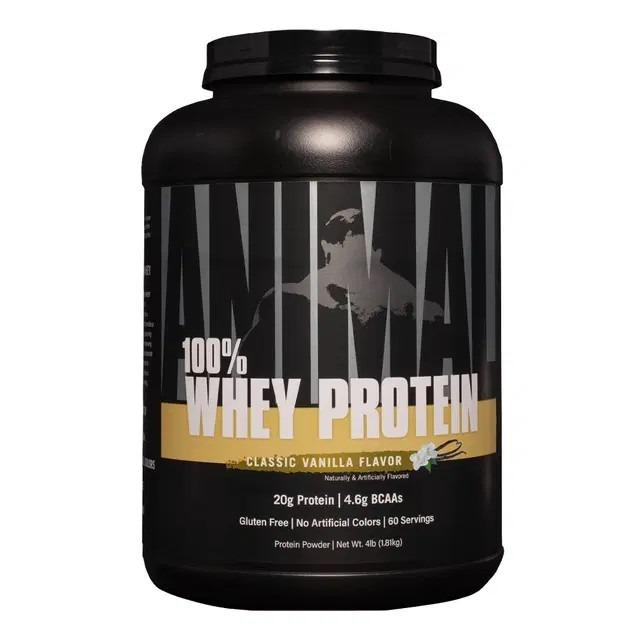 Universal Nutrition - Animal 100% Whey Protein Classic Vanilla Flavor 1.8LB