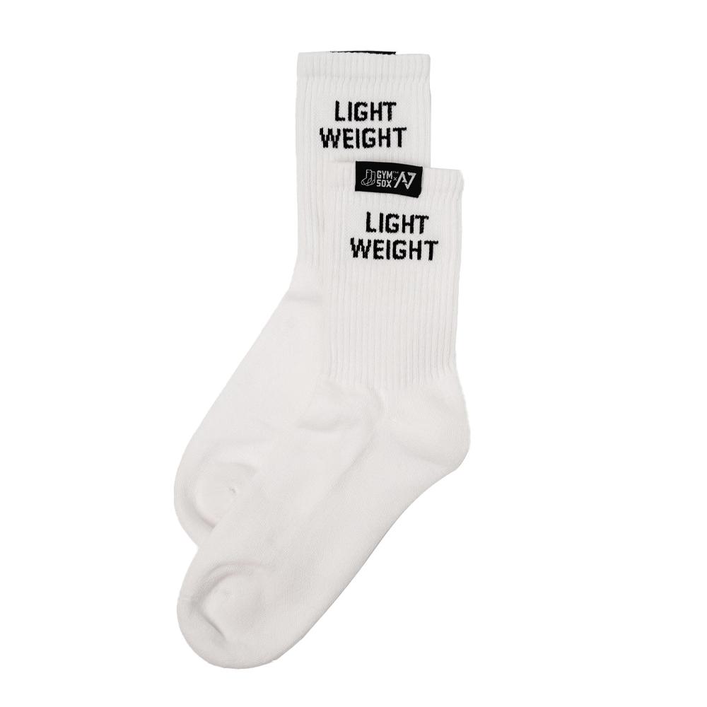 Gym Sox - Aziz Jalali - Light Weight - White Socks - Unisex - 40-46