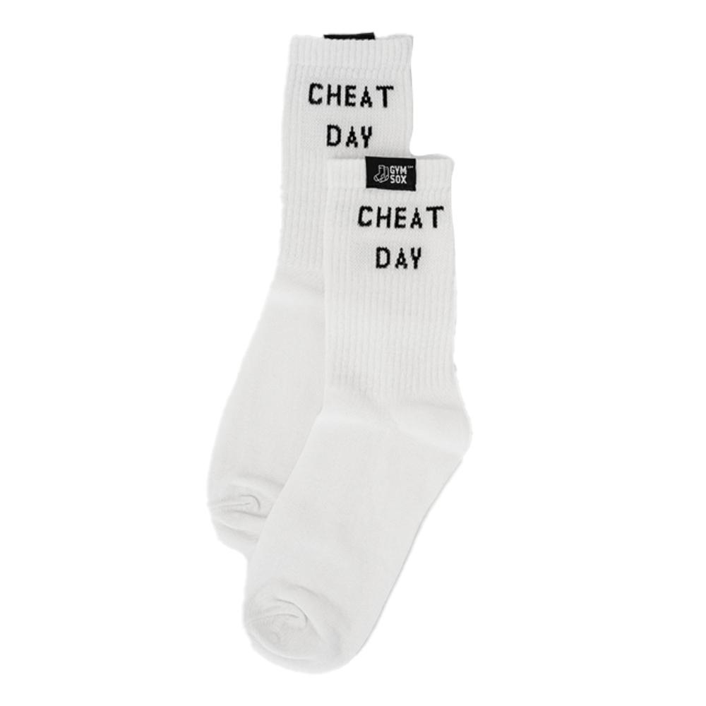 Gym Sox - Originals - Cheat Day - White Socks - Unisex - 37-43