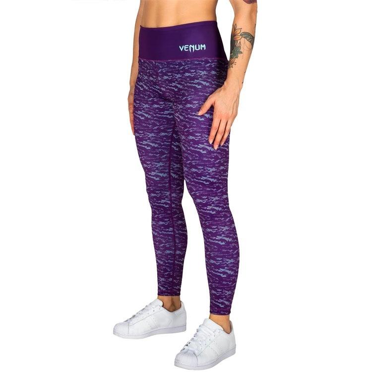 Venum - Camoline Leggings - Dark Purple/Light Latigo Bay - XS