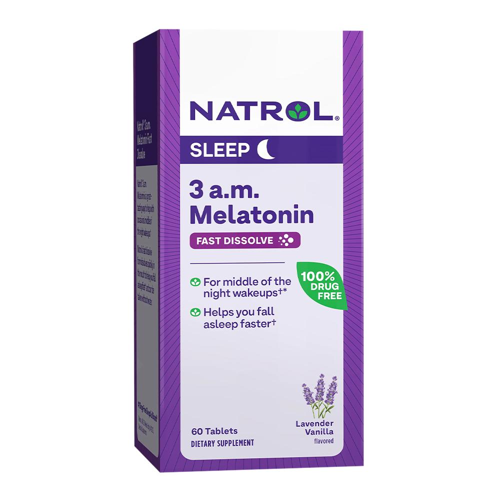 Natrol 3 A.M. Melatonin Fast Dissolve