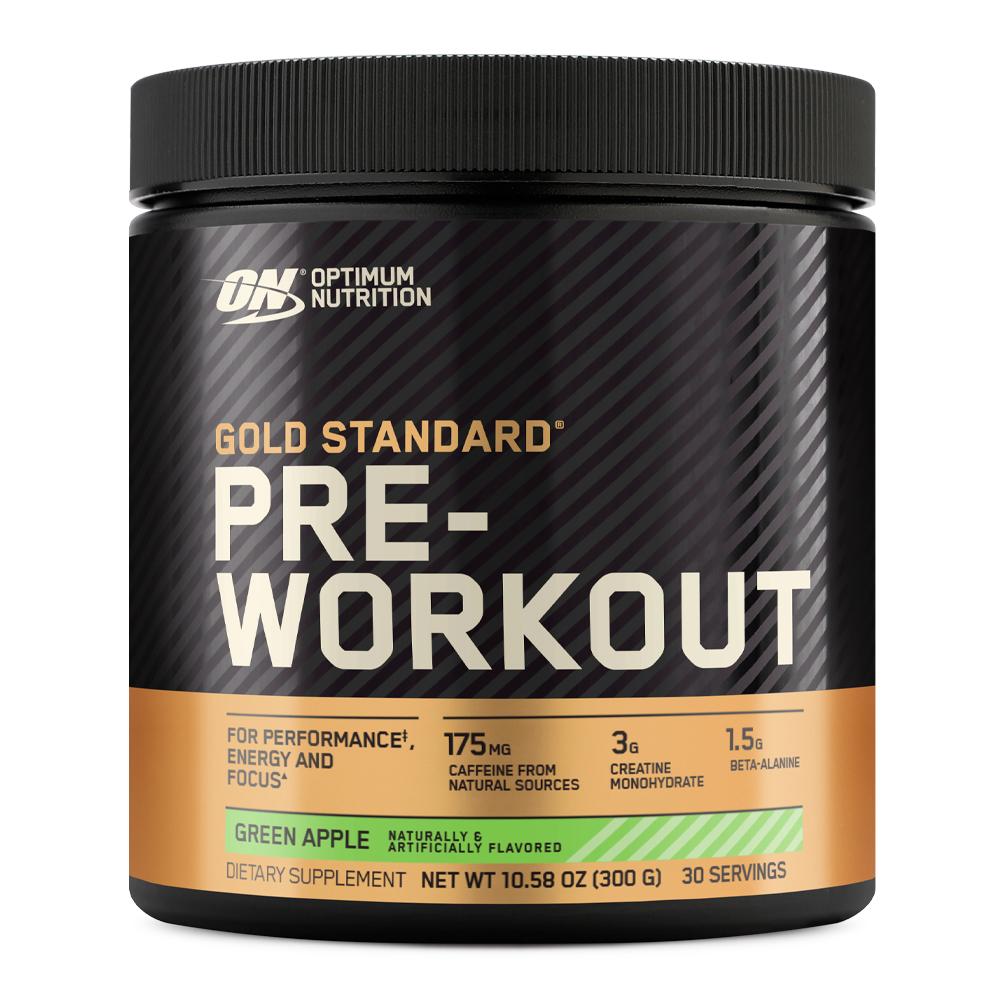 Optimum Gold Standard Pre-Workout - Green Apple - 30 Servings